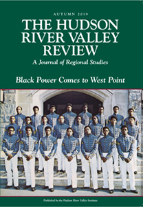 image of the cover of issue 36.1 featuring a photo of black cadets at West Point
