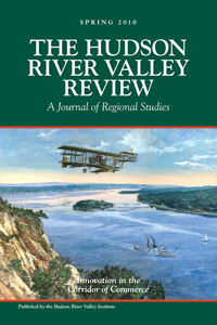 cover of Spring 2010 issue of the HRVR with a painting of an early airplane on the cover